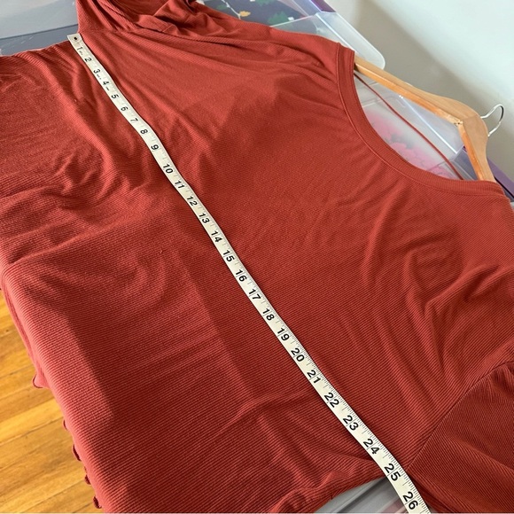 Free People Oversized Knit Long Sleeve Top Size Medium - Picture 10 of 14